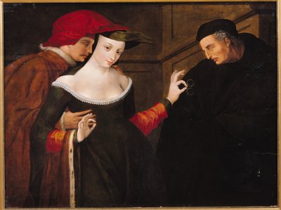 Woman Between Two Ages by French School